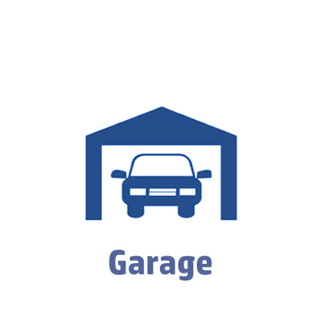 Garage-Parkplatz